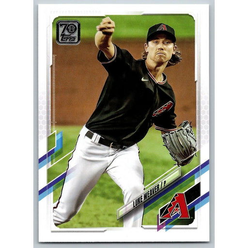 2021 Topps Baseball Complete Set Luke Weaver Arizona Diamondbacks #28 - Collectible Craze America