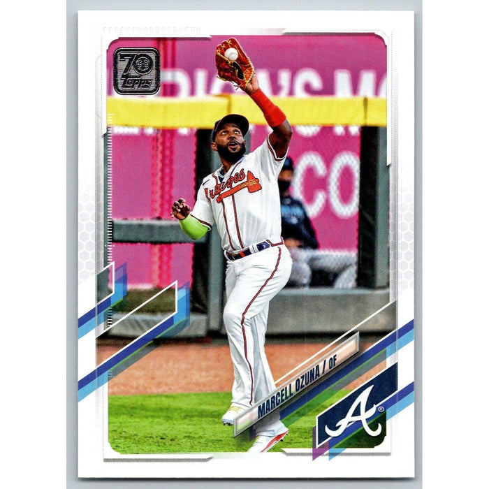 2021 Topps Baseball Complete Set Marcell Ozuna Atlanta Braves #472