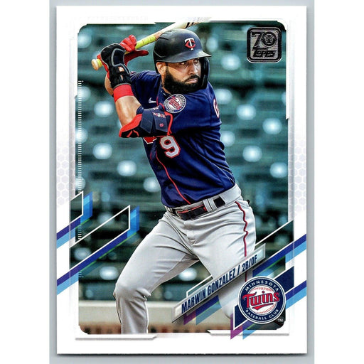 2021 Topps Baseball Complete Set Marwin Gonzalez Minnesota Twins #132 - Collectible Craze America