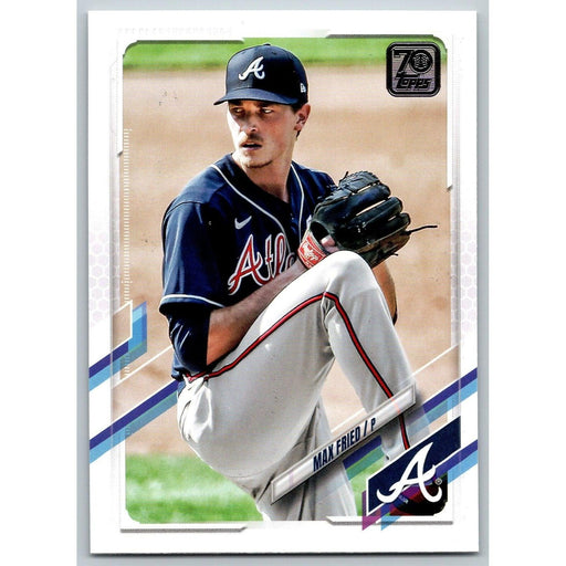 2021 Topps Baseball Complete Set Max Fried Atlanta Braves #9 - Collectible Craze America