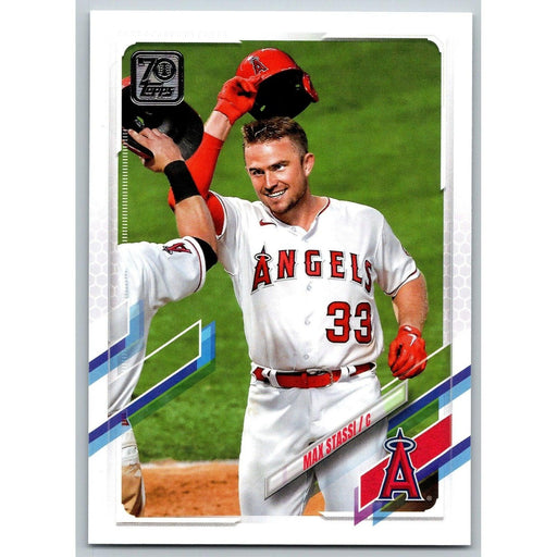 2021 Topps Baseball Complete Set Max Stassi Los Angeles Angels #168 - Collectible Craze America