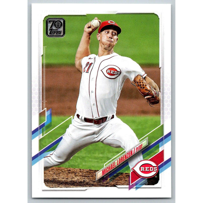 2021 Topps Baseball Complete Set Michael Lorenzen Cincinnati Reds #82 - Collectible Craze America