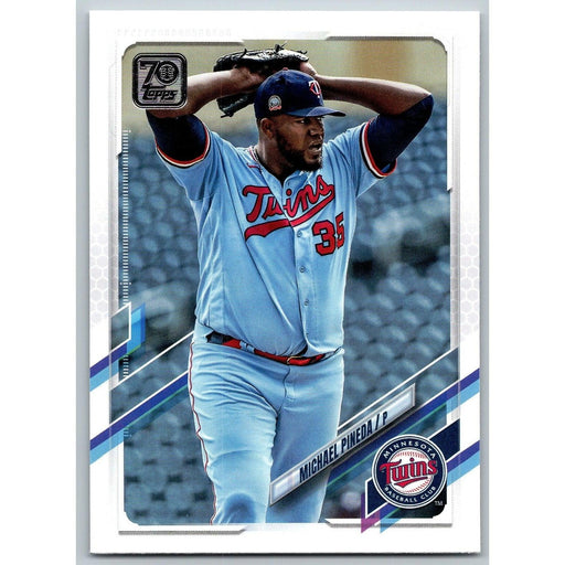 2021 Topps Baseball Complete Set Michael Pineda Minnesota Twins #354 - Collectible Craze America