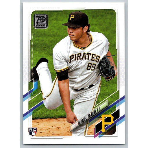 2021 Topps Baseball Complete Set Miguel Yajure RC Pittsburgh Pirates #612 - Collectible Craze America