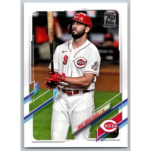 2021 Topps Baseball Complete Set Mike Moustakas Cincinnati Reds #368 - Collectible Craze America