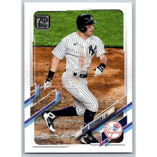 2021 Topps Baseball Complete Set Mike Tauchman New York Yankees #449 - Collectible Craze America