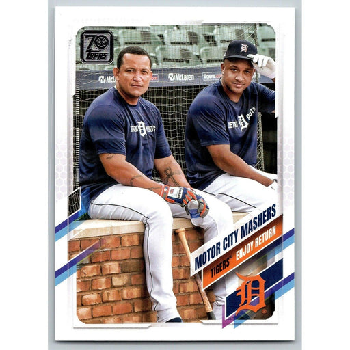 2021 Topps Baseball Complete Set Motor City Mashers Detroit Tigers #152 - Collectible Craze America