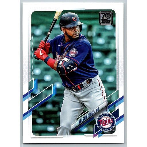 2021 Topps Baseball Complete Set Nelson Cruz Minnesota Twins #219 - Collectible Craze America