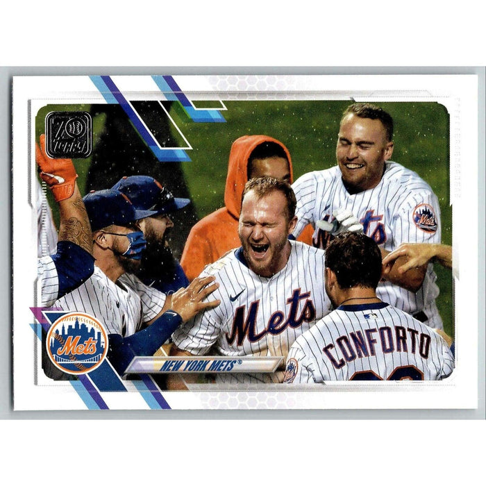 2021 Topps Baseball Complete Set New York Mets New York Mets #555 - Collectible Craze America