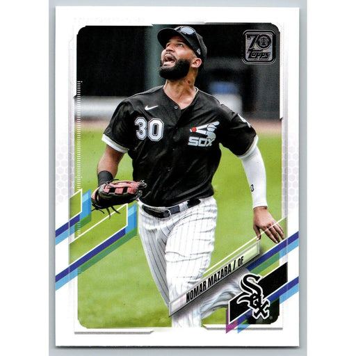 2021 Topps Baseball Complete Set Nomar Mazara Chicago White Sox #23 - Collectible Craze America