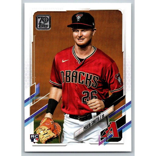 2021 Topps Baseball Complete Set Pavin Smith RC Arizona Diamondbacks #444 - Collectible Craze America