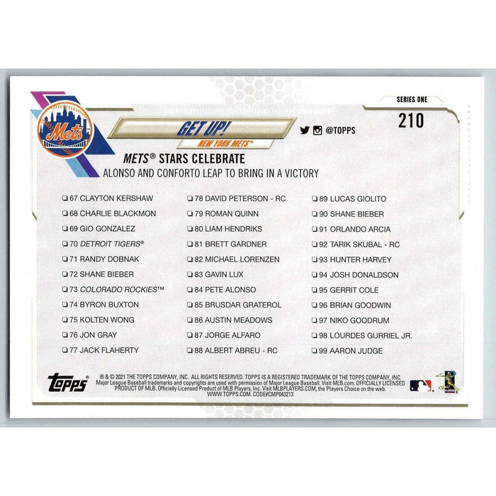 2021 Topps Baseball Complete Set Pete Alonso Cincinnati Reds #210 - Collectible Craze America