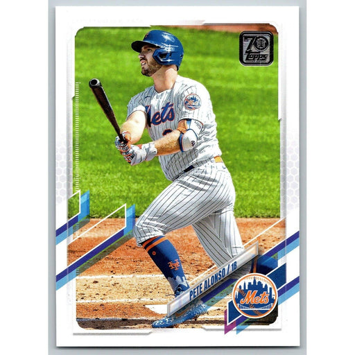 2021 Topps Baseball Complete Set Pete Alonso RC New York Mets #84 - Collectible Craze America