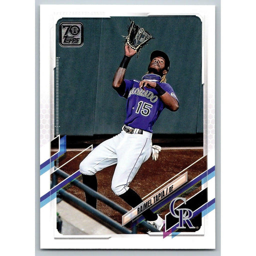 2021 Topps Baseball Complete Set Raimel Tapia Colorado Rockies #359 - Collectible Craze America