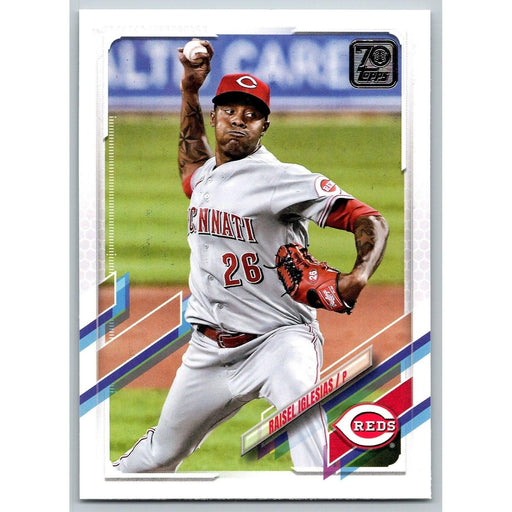 2021 Topps Baseball Complete Set Raisel Iglesias Cincinnati Reds #174 - Collectible Craze America