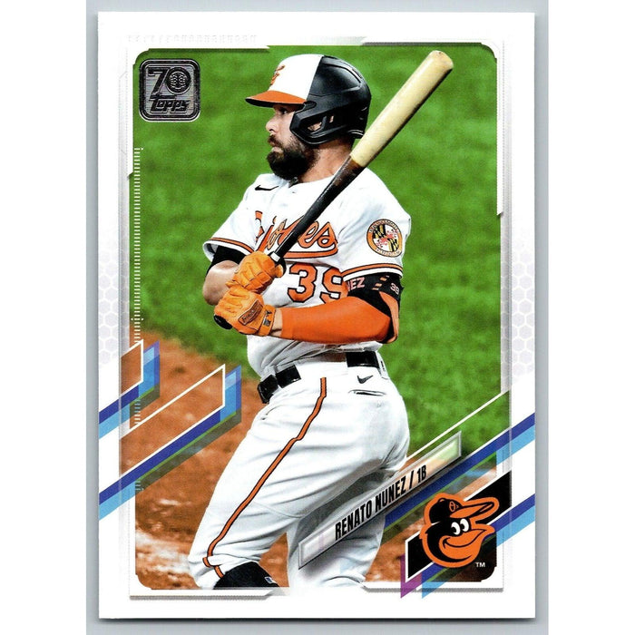 2021 Topps Baseball Complete Set Renato Nunez Baltimore Orioles #409 - Collectible Craze America