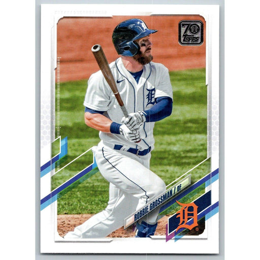 2021 Topps Baseball Complete Set Robbie Grossman #509 Tampa Bay Rays - Collectible Craze America