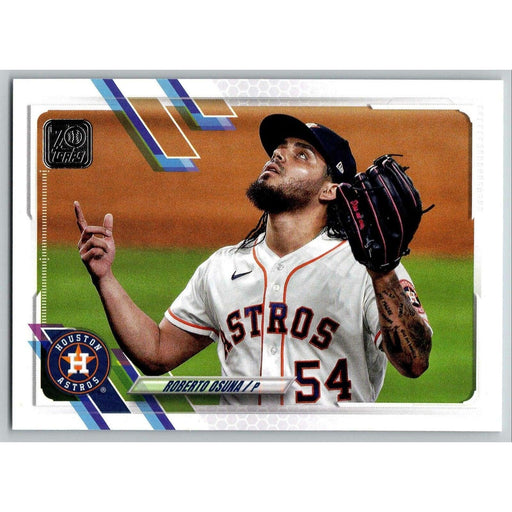 2021 Topps Baseball Complete Set Roberto Osuna Houston Astros #2 - Collectible Craze America