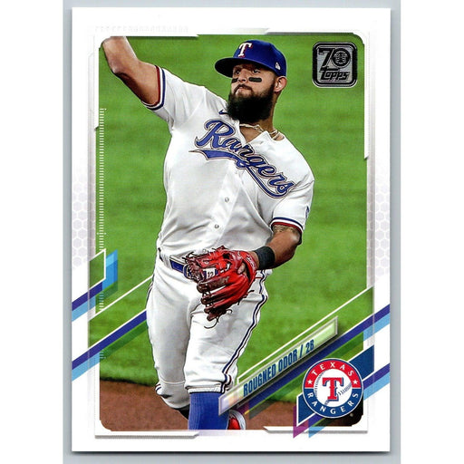 2021 Topps Baseball Complete Set Rougned Odor Texas Rangers #293 - Collectible Craze America