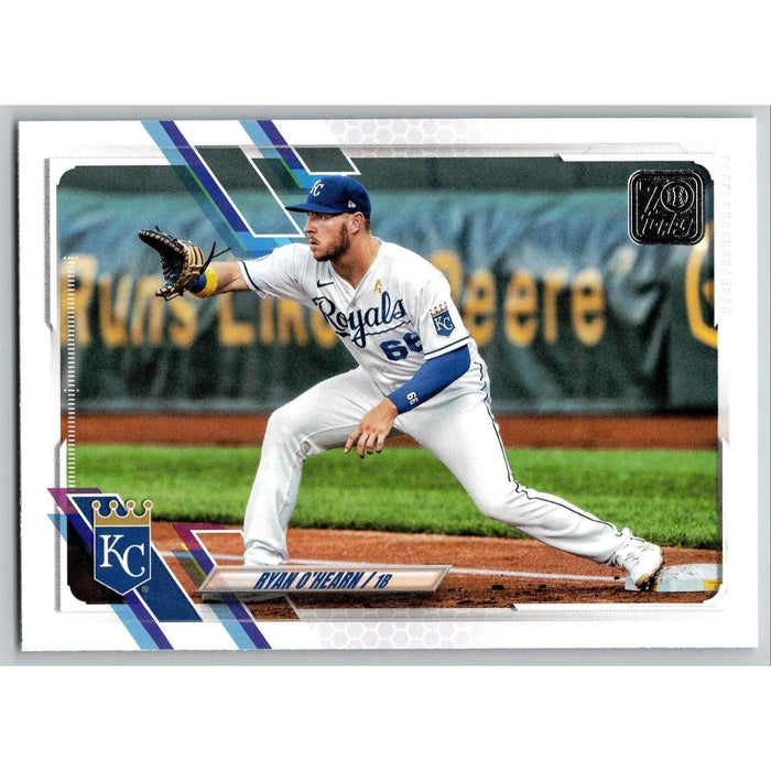 2021 Topps Baseball Complete Set Ryan O'Hearn Kansas City Royals #492 - Collectible Craze America