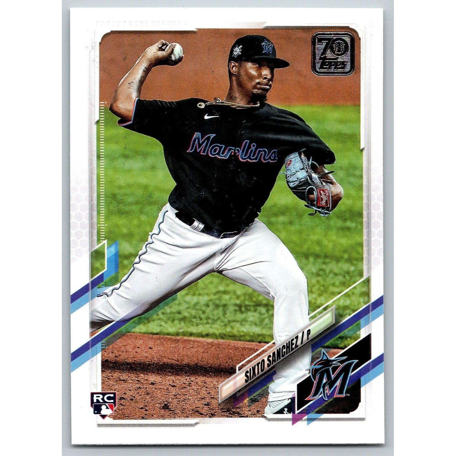 2021 Topps Miami Marlins Baseball Cards Team Set