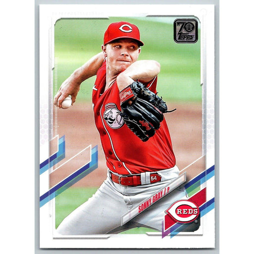 2021 Topps Baseball Complete Set Sonny Gray Cincinnati Reds #190 - Collectible Craze America