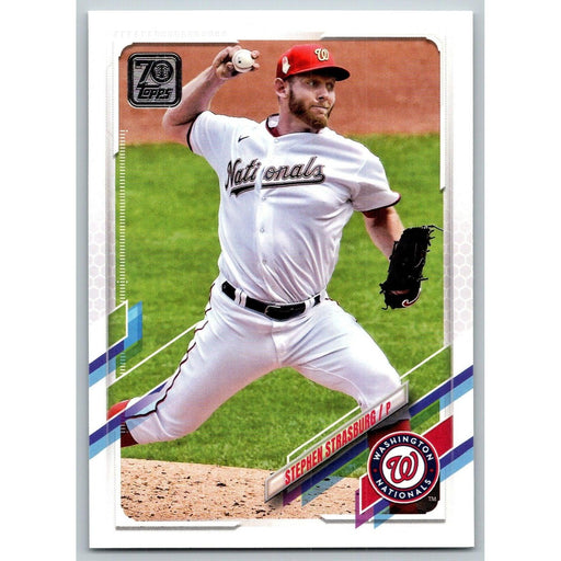 2021 Topps Baseball Complete Set Stephen Strasburg Washington Nationals #400 - Collectible Craze America