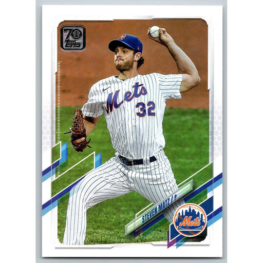 2021 Topps Baseball Complete Set Steven Matz New York Mets #56 - Collectible Craze America