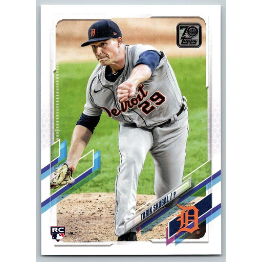 2021 Topps Baseball Complete Set Tarik Skubal RC Detroit Tigers #92 - Collectible Craze America