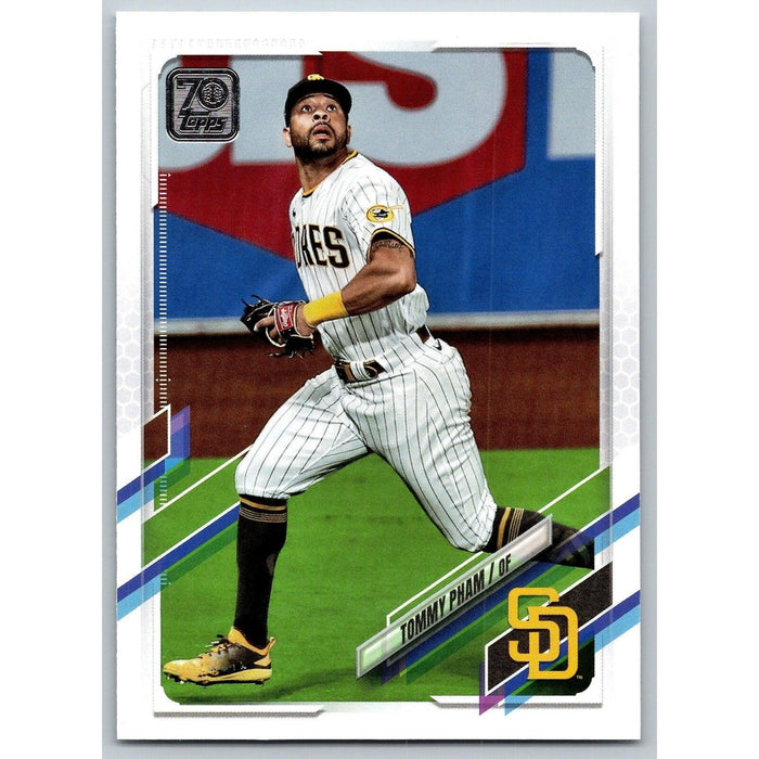 2021 Topps Baseball Complete Set Tommy Pham San Diego Padres #399 - Collectible Craze America