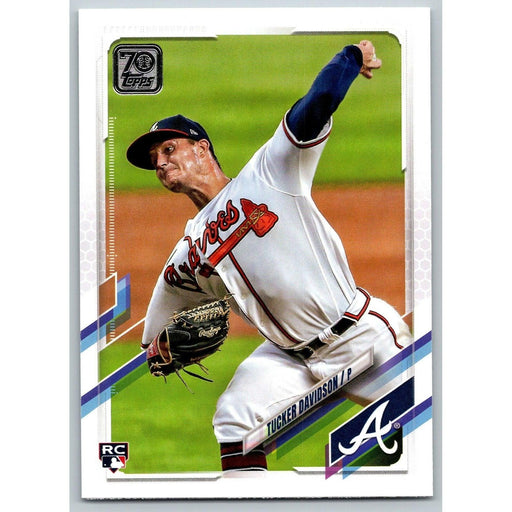 2021 Topps Baseball Complete Set Tucker Davidson RC Atlanta Braves #423 - Collectible Craze America