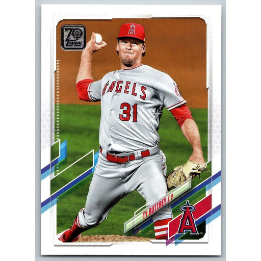 2021 Topps Baseball Complete Set Ty Buttrey Los Angeles Angels #363 - Collectible Craze America