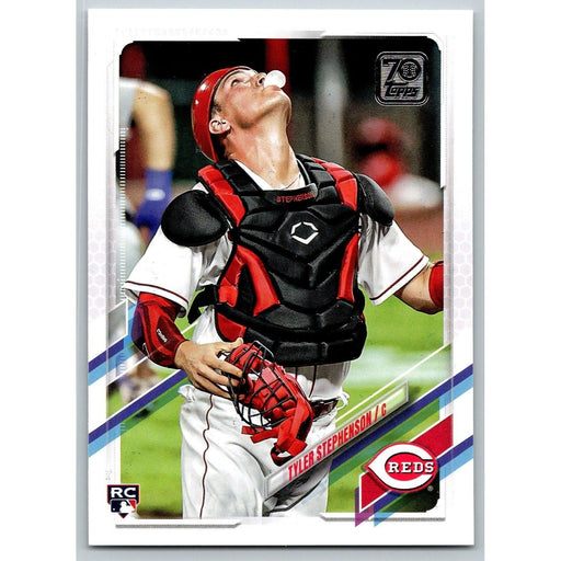 2021 Topps Baseball Complete Set Tyler Stephenson RC Cincinnati Reds #153 - Collectible Craze America