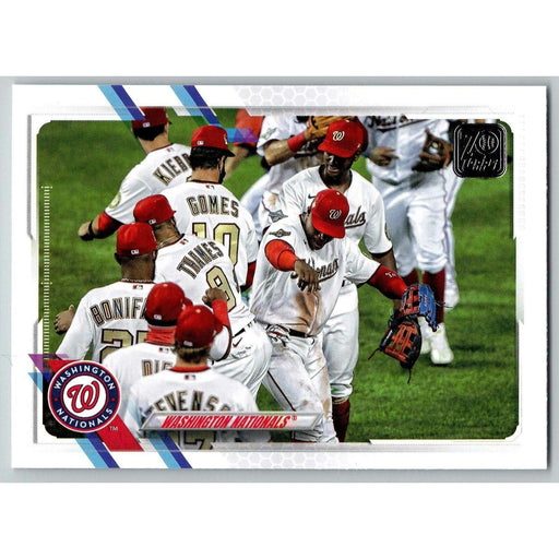 2021 Topps Baseball Complete Set Washington Nationals Washington Nationals #58 - Collectible Craze America