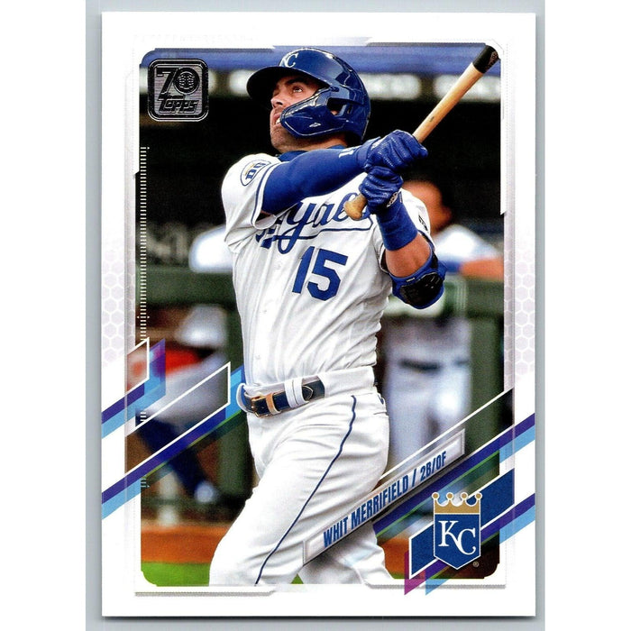 2021 Topps Baseball Complete Set Whit Merrifield Kansas City Royals #327 - Collectible Craze America