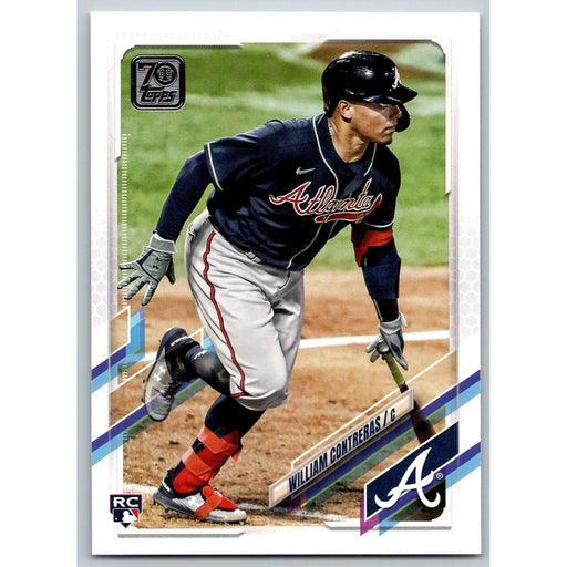 2021 Topps Baseball Complete Set William Contreras RC Atlanta Braves #390 - Collectible Craze America