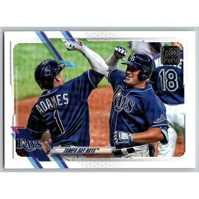 2021 Topps Baseball Complete Set Willy Adames Tampa Bay Rays #148 - Collectible Craze America