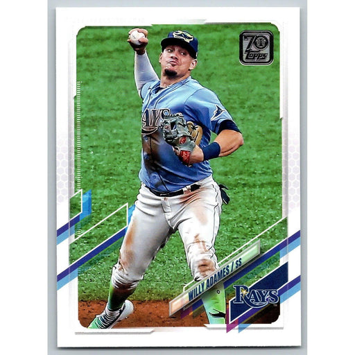 2021 Topps Baseball Complete Set Willy Adames Tampa Bay Rays #237 - Collectible Craze America