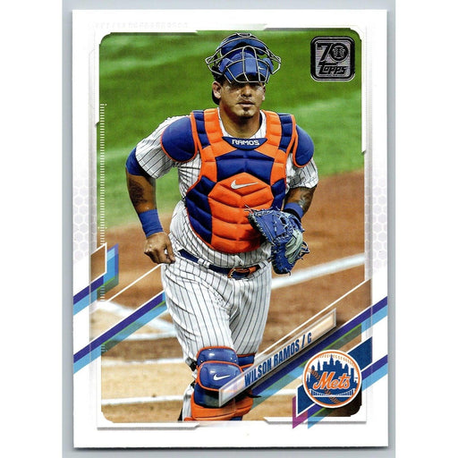 2021 Topps Baseball Complete Set Wilson Ramos New York Mets #127 - Collectible Craze America