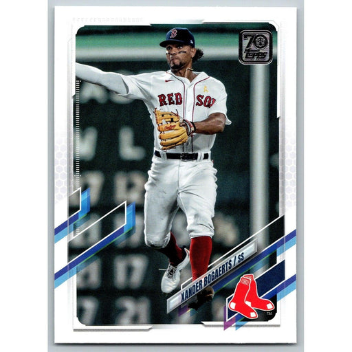 2021 Topps Baseball Complete Set Xander Bogaerts Boston Red Sox #476 - Collectible Craze America