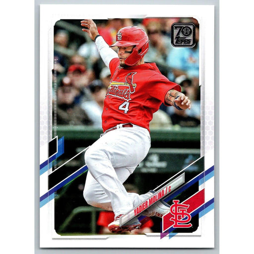 2021 Topps Baseball Complete Set Yadier Molina St. Louis Cardinals #207 - Collectible Craze America