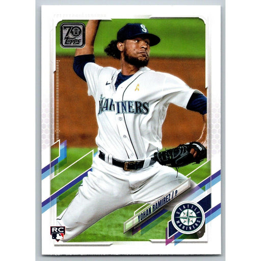 2021 Topps Baseball Complete Set Yohan Ramirez RC Seattle Mariners #519 - Collectible Craze America