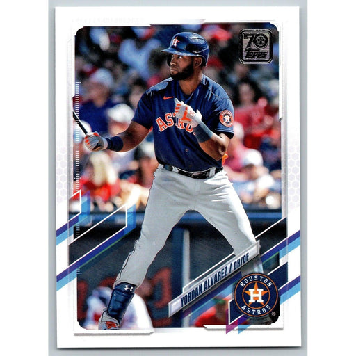 2021 Topps Baseball Complete Set Yordan Alvarez Houston Astros #300 - Collectible Craze America