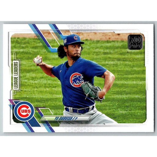 2021 Topps Baseball Complete Set Yu Darvish Chicago Cubs #60 - Collectible Craze America