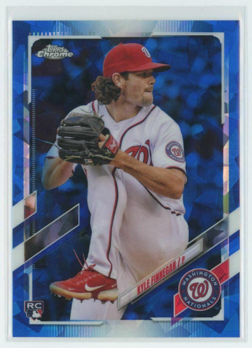 2021 Topps Chrome Sapphire Edition #US103 Kyle Finnegan RC Washington Nationals - Collectible Craze America