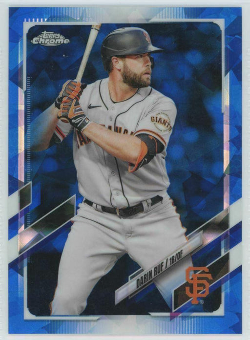 2021 Topps Chrome Sapphire Edition #US158 Darin Ruf San Francisco Giants - Collectible Craze America