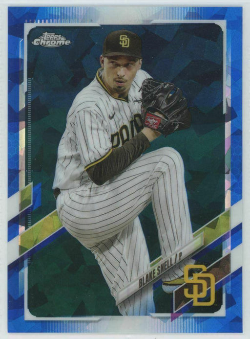 2021 Topps Chrome Sapphire Edition #US184 Blake Snell San Diego Padres - Collectible Craze America