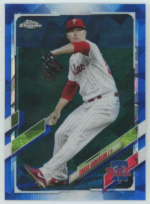 2021 Topps Chrome Sapphire Edition #US19 Chase Anderson Philadelphia Phillies - Collectible Craze America