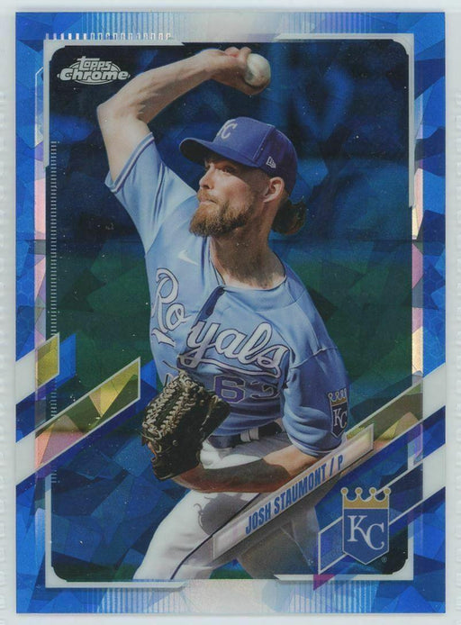 2021 Topps Chrome Sapphire Edition #US20 Josh Staumont Kansas City Royals - Collectible Craze America