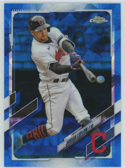 2021 Topps Chrome Sapphire Edition #US209 Jordan Luplow Cleveland Indians - Collectible Craze America